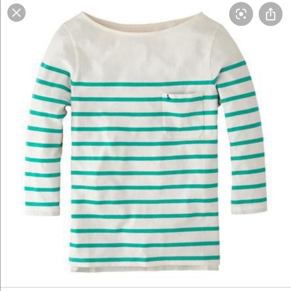 Jack Wills striped boatneck top